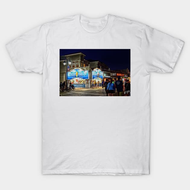 A Boardwalk Treat T-Shirt by JimDeFazioPhotography